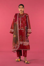 Unstitched 3 Piece Lawn Suit