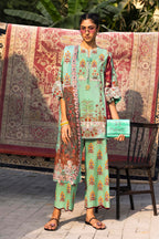 Unstitched 3 Piece Lawn Suit