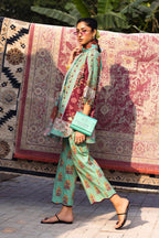Unstitched 3 Piece Lawn Suit