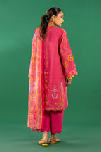Unstitched 3 Piece Lawn Suit