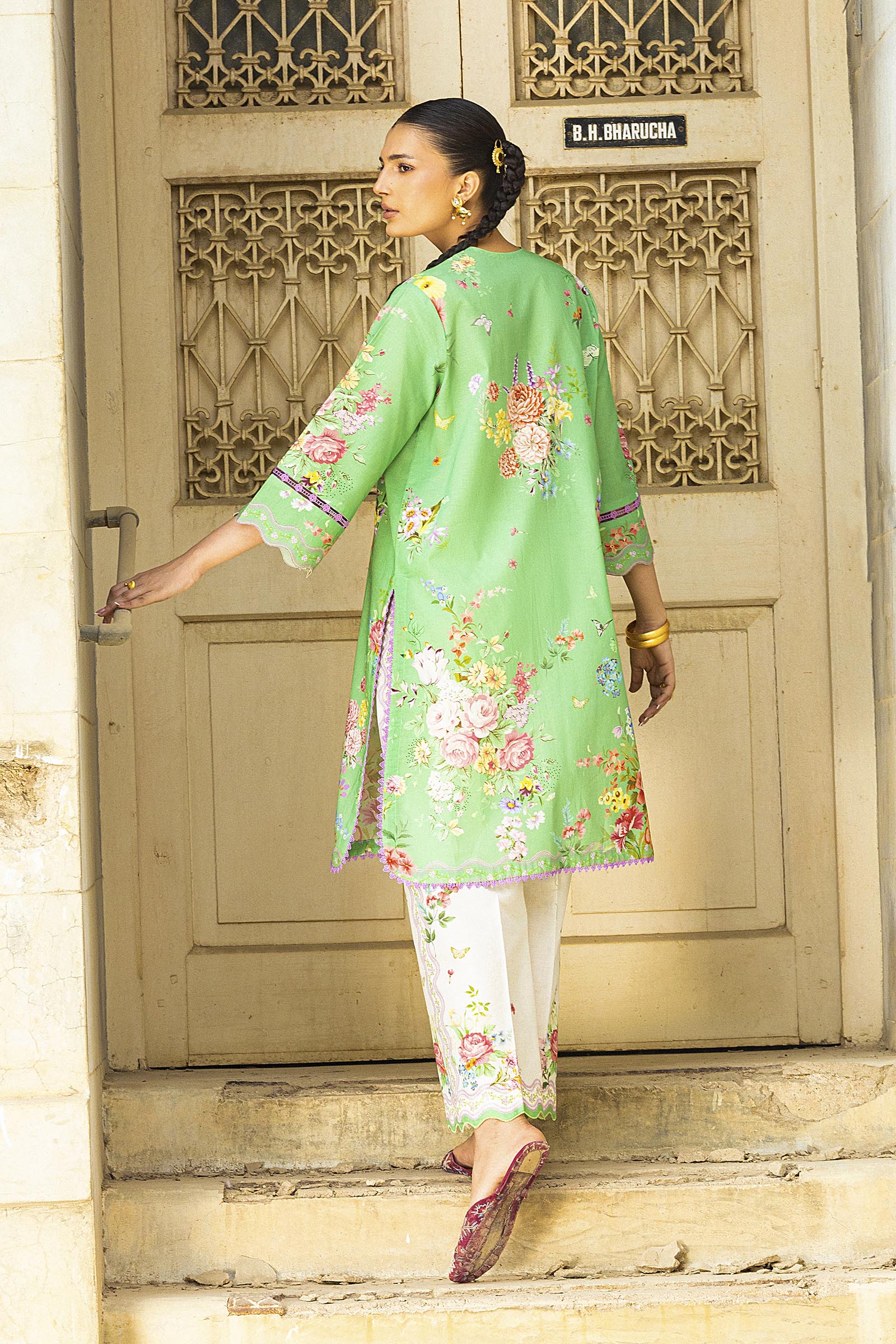 Unstitched 2 Piece Lawn Suit