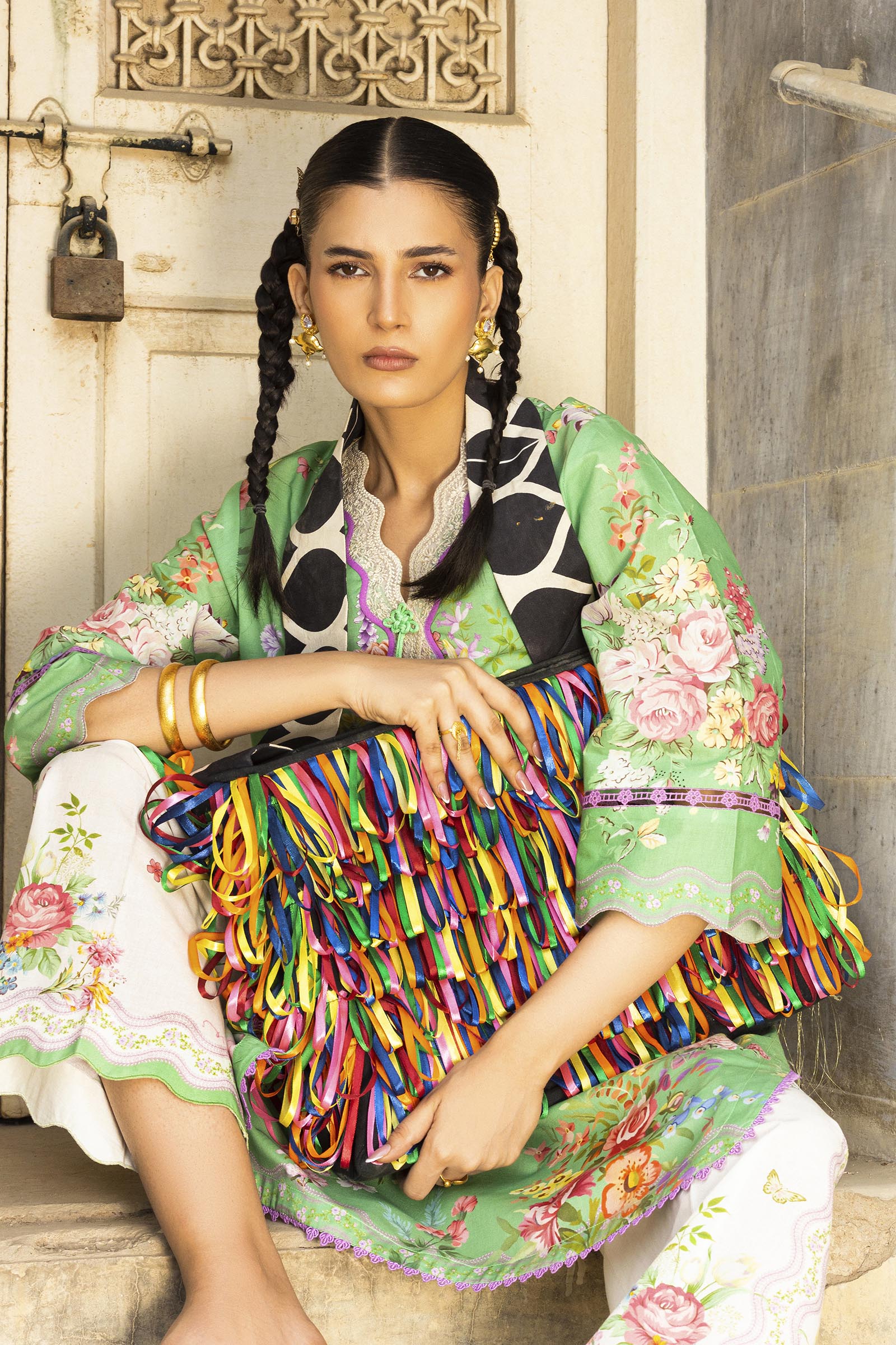Unstitched 2 Piece Lawn Suit