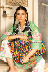 Unstitched 2 Piece  Lawn Suit