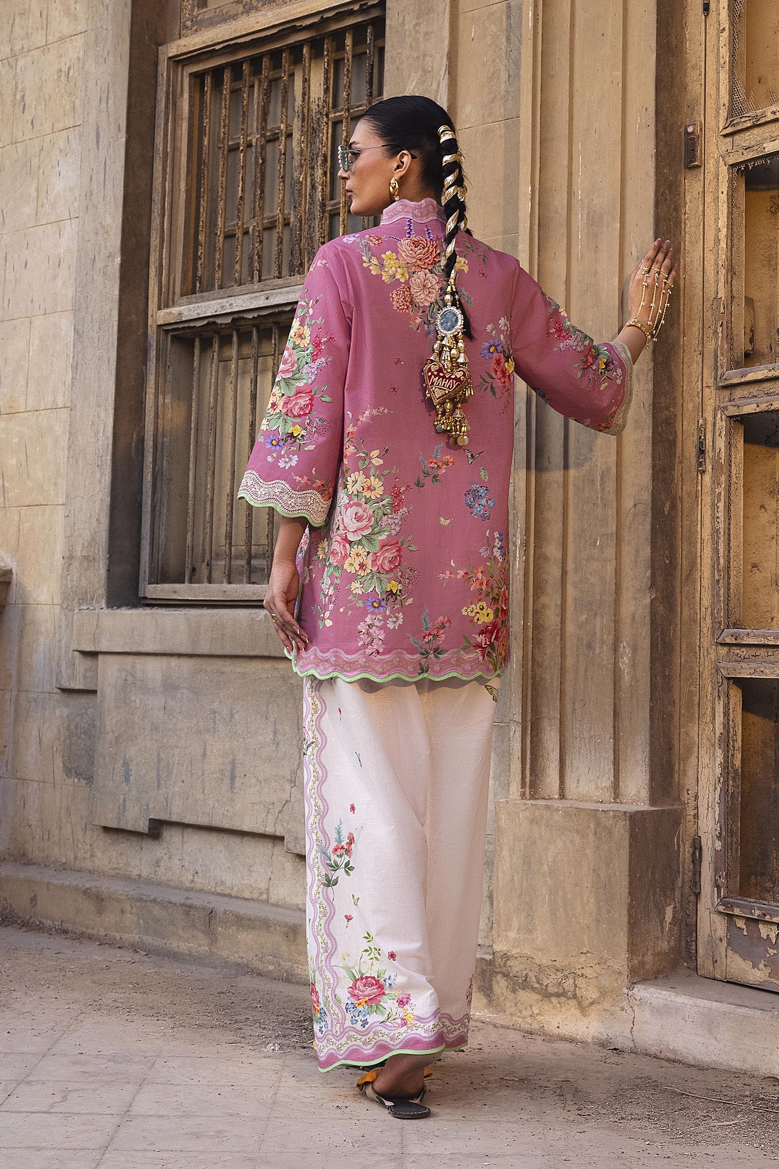 Unstitched 2 Piece Lawn Suit