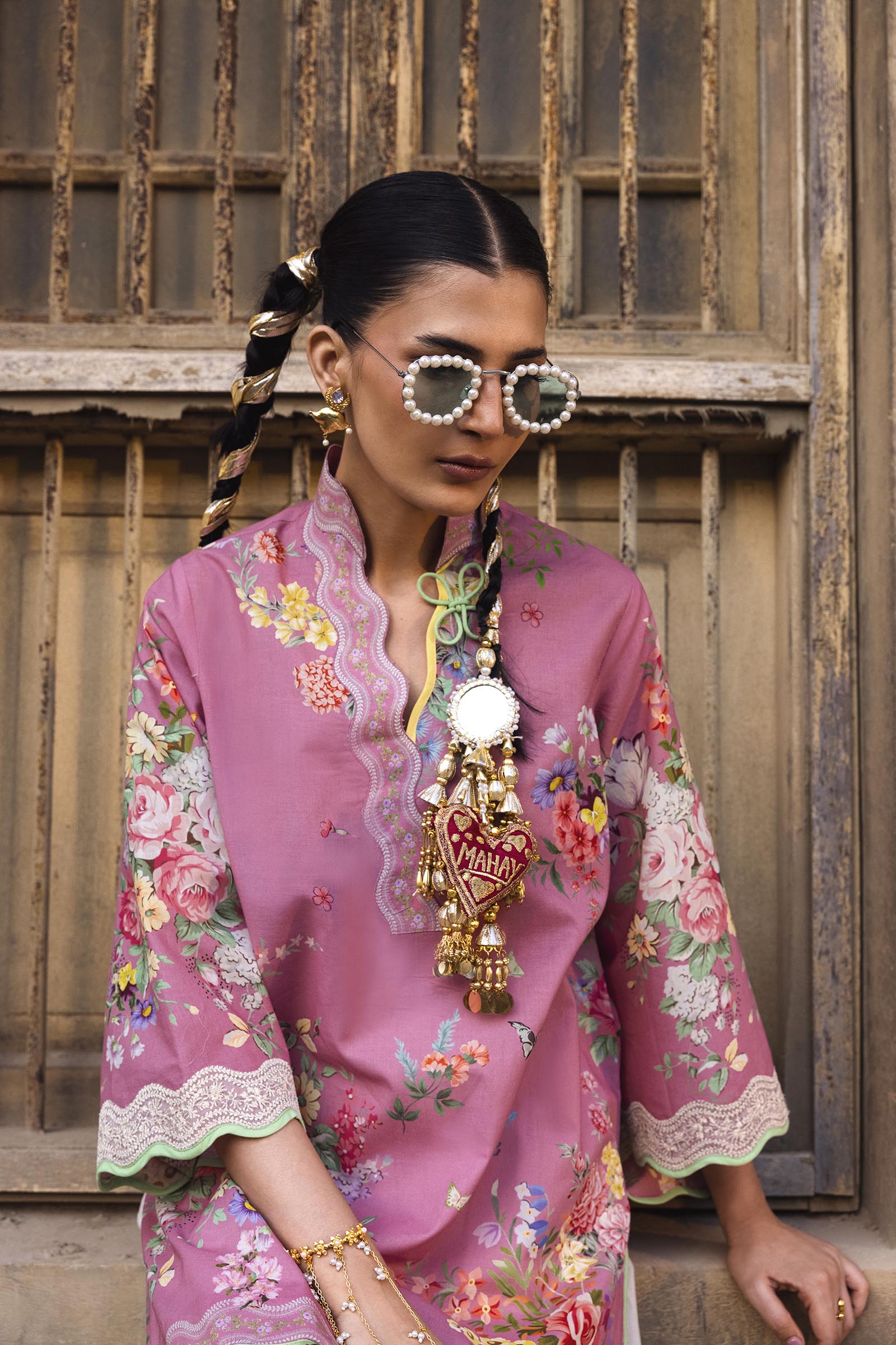 Unstitched 2 Piece Lawn Suit