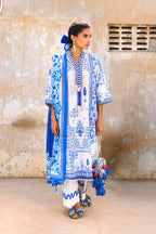 Unstitched 3 Piece Lawn Suit