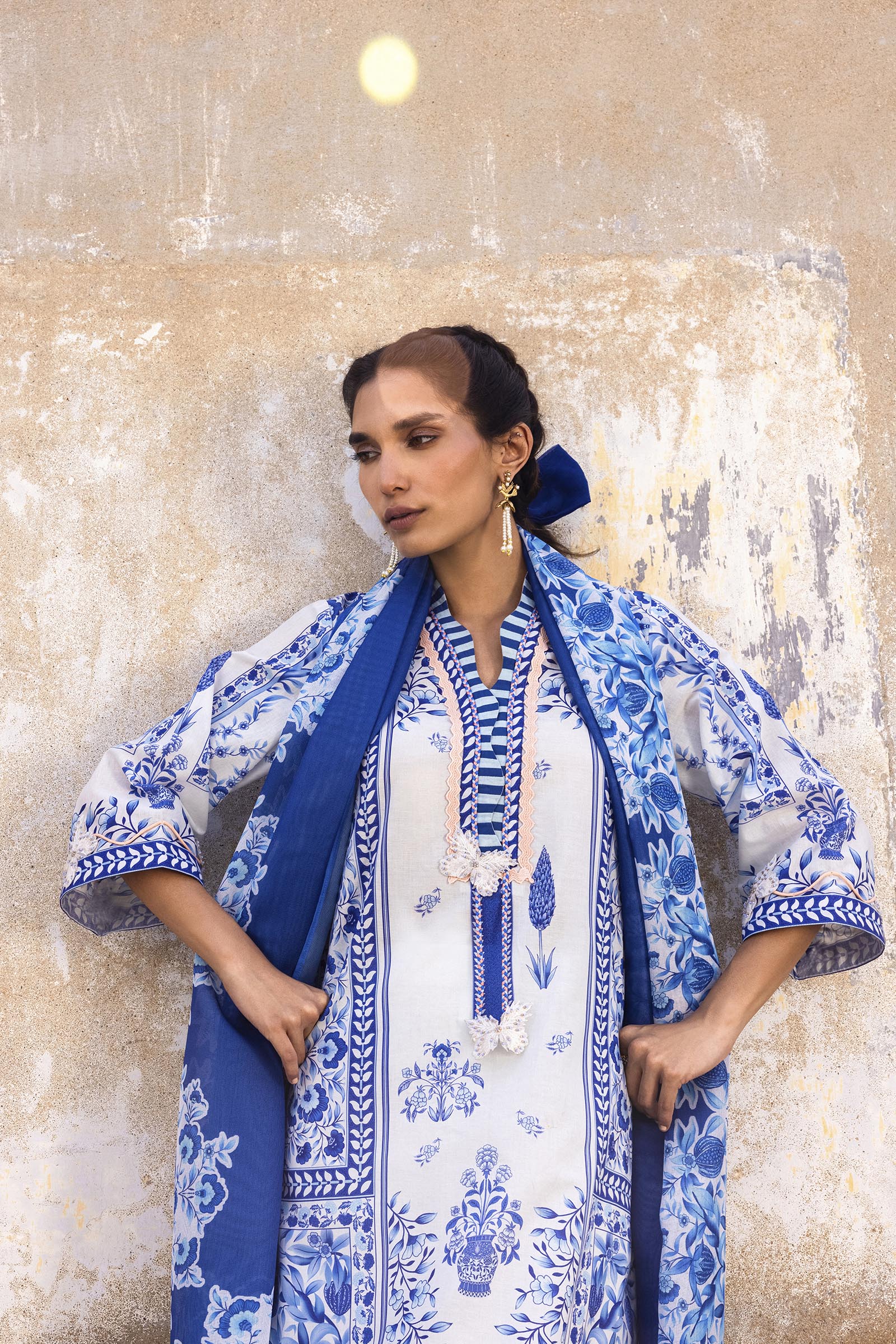 Unstitched 3 Piece Lawn Suit