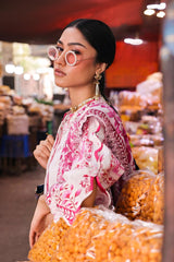 Unstitched 3 Piece  Lawn Suit