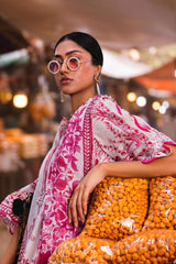 Unstitched 3 Piece  Lawn Suit