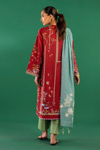 Unstitched 3 Piece Lawn Suit