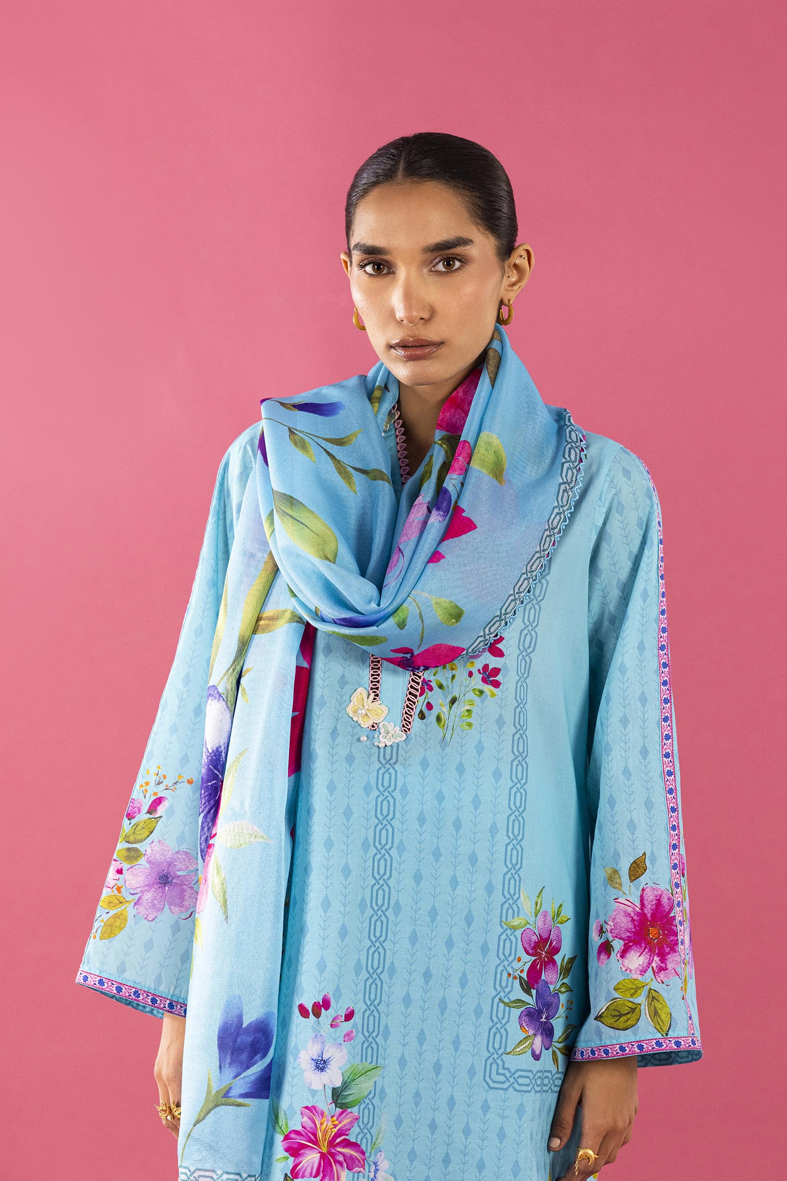 Unstitched 2 Piece Lawn Suit