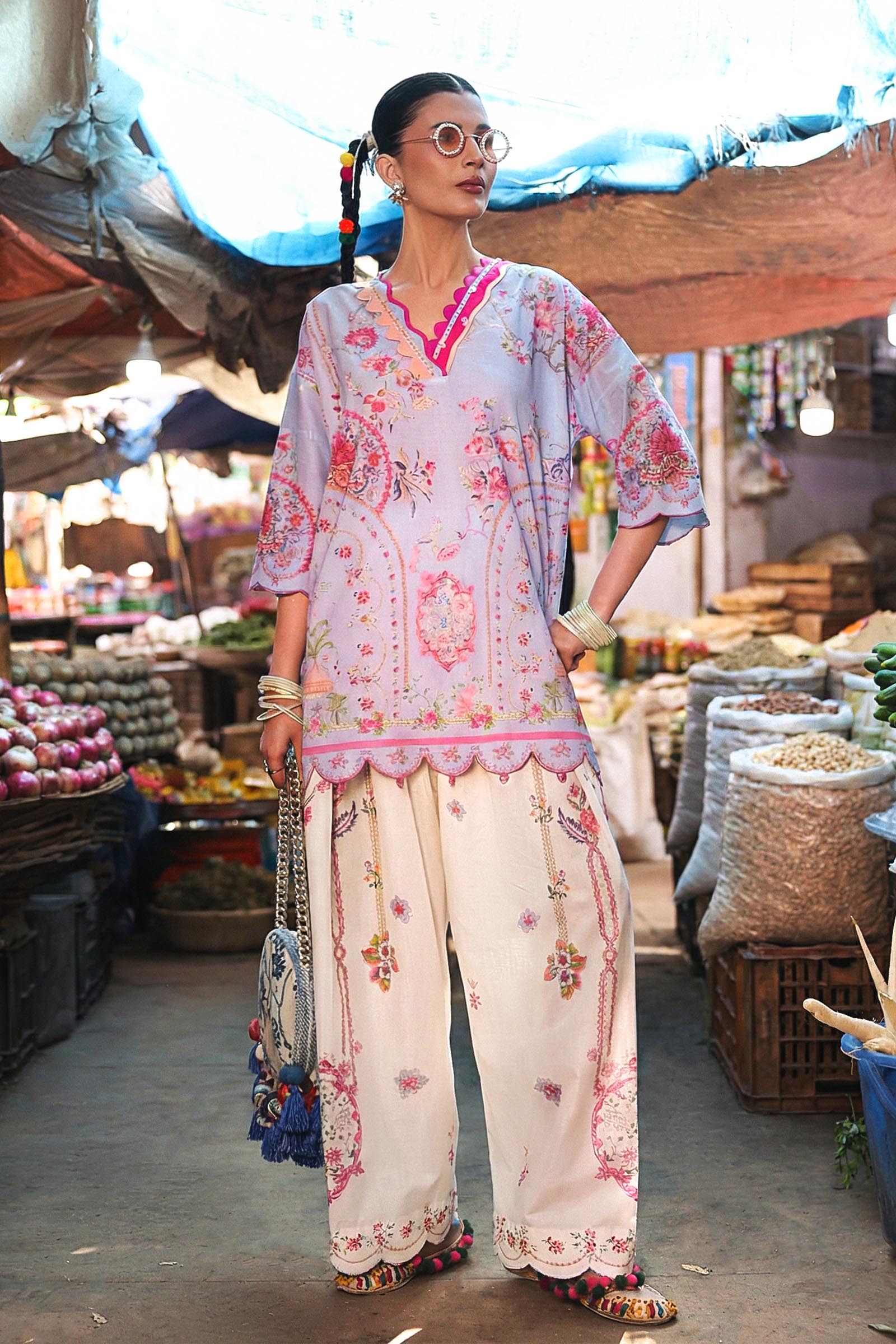 Unstitched 2 Piece Lawn Suit
