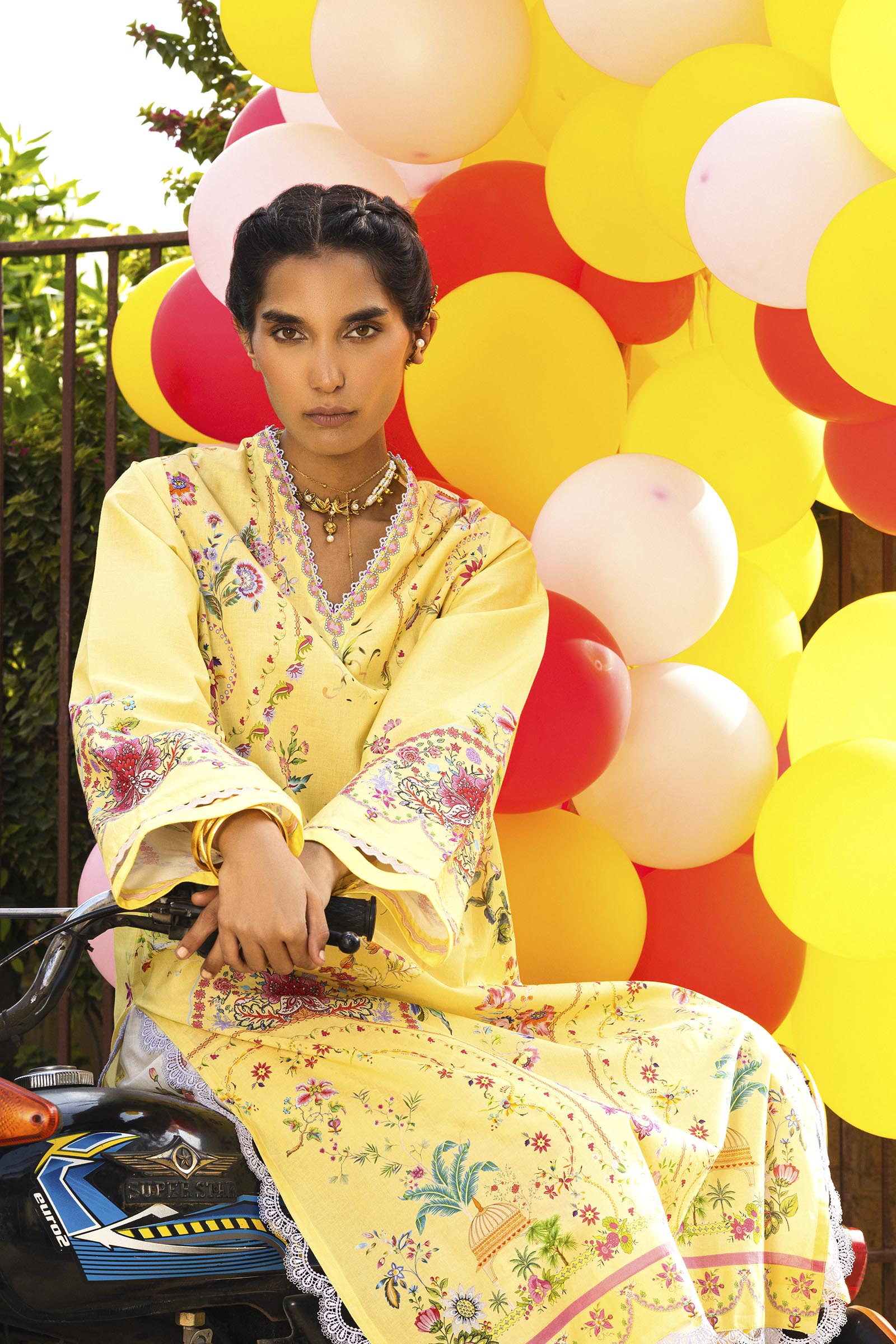 Unstitched 2 Piece Lawn Suit