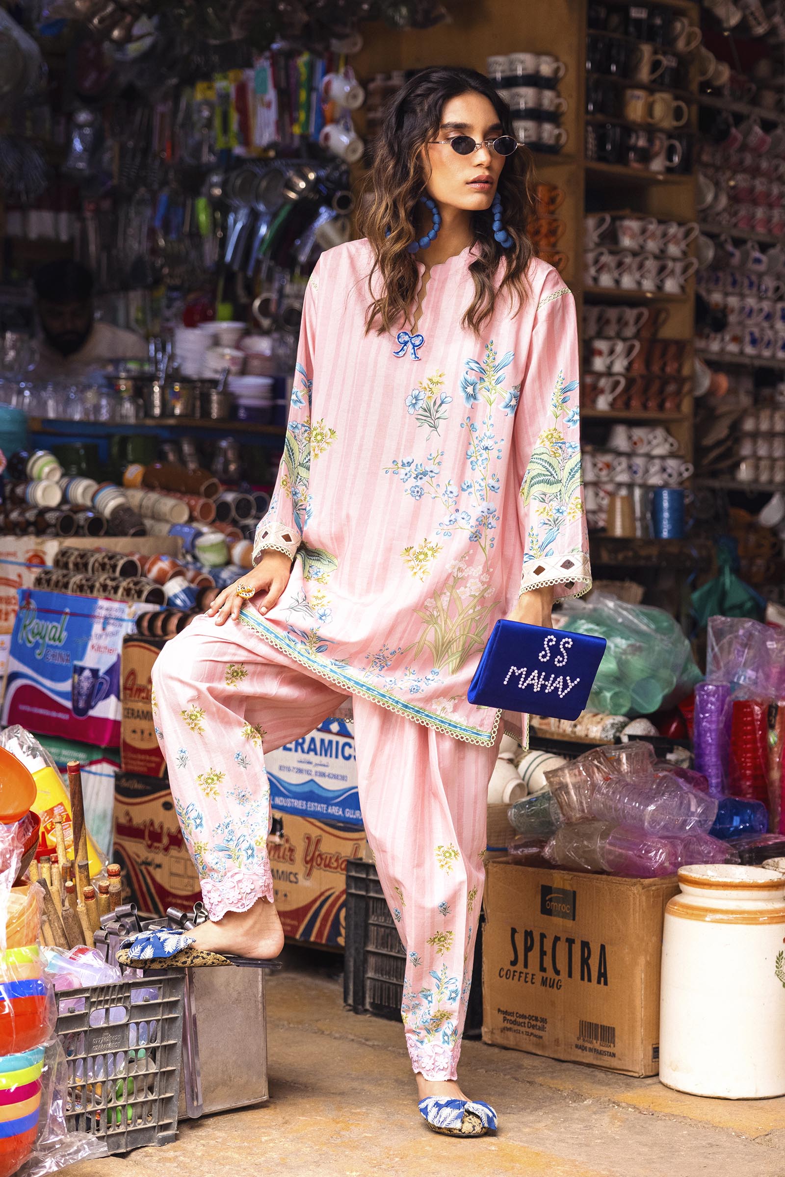 Unstitched 2 Piece Lawn Suit