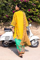 Unstitched 3 Piece Lawn Suit