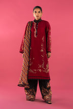 Unstitched 3 Piece Lawn Suit