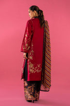 Unstitched 3 Piece Lawn Suit
