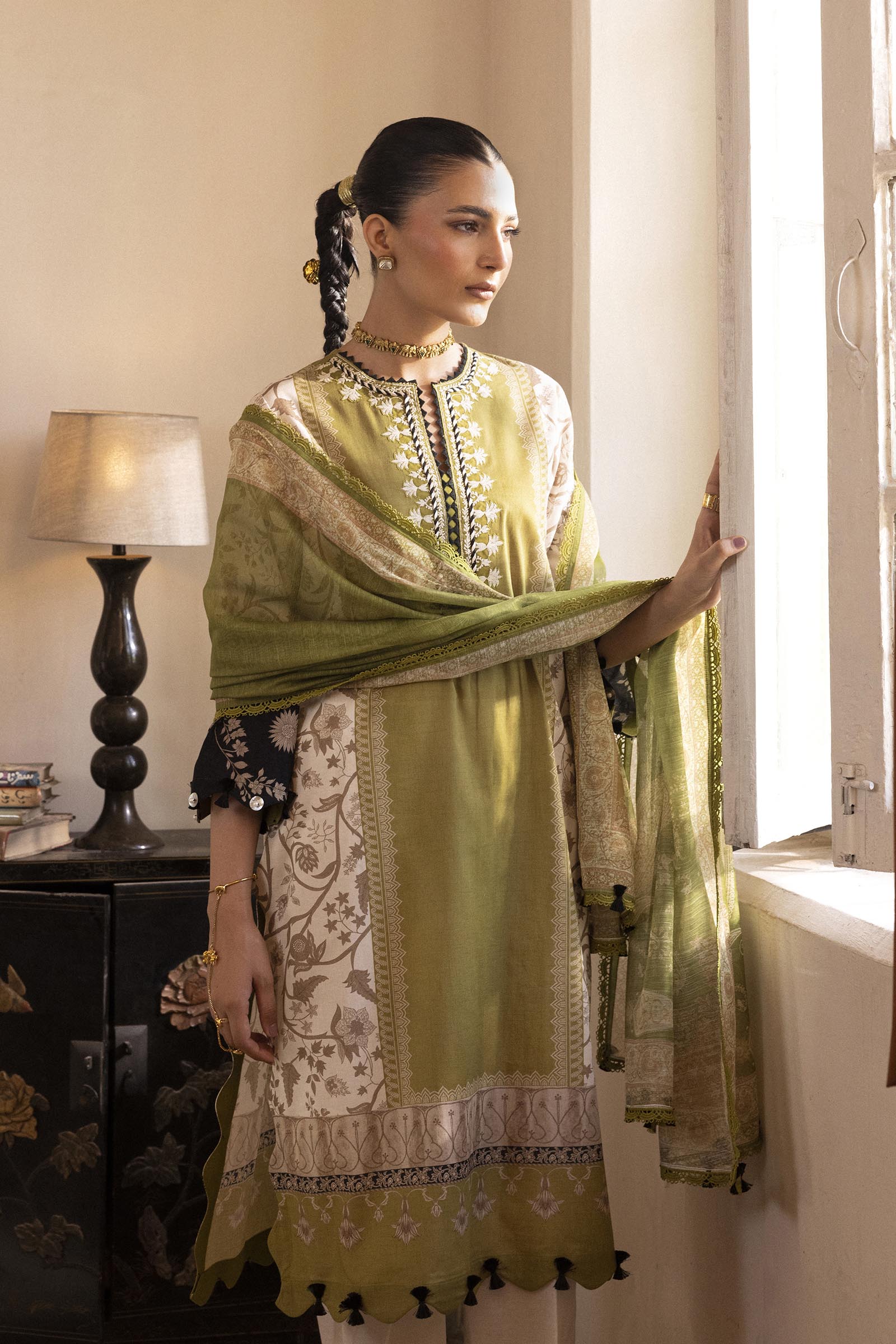 Unstitched 2 Piece Lawn Suit