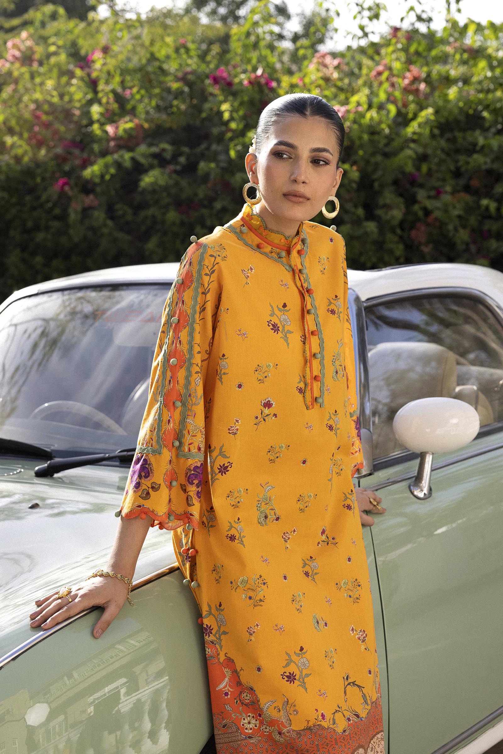 Unstitched 2 Piece Lawn Suit