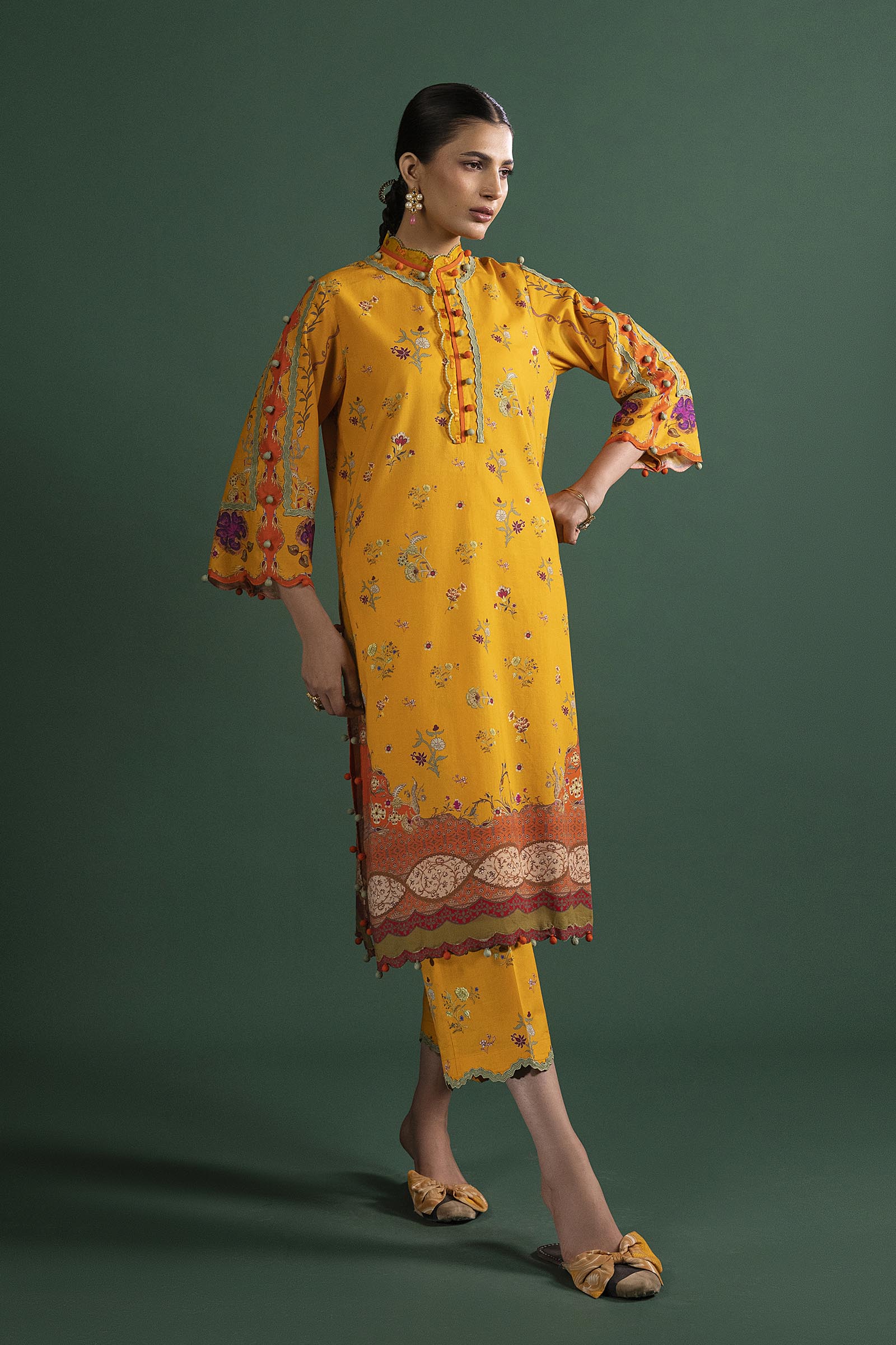 Unstitched 2 Piece Lawn Suit
