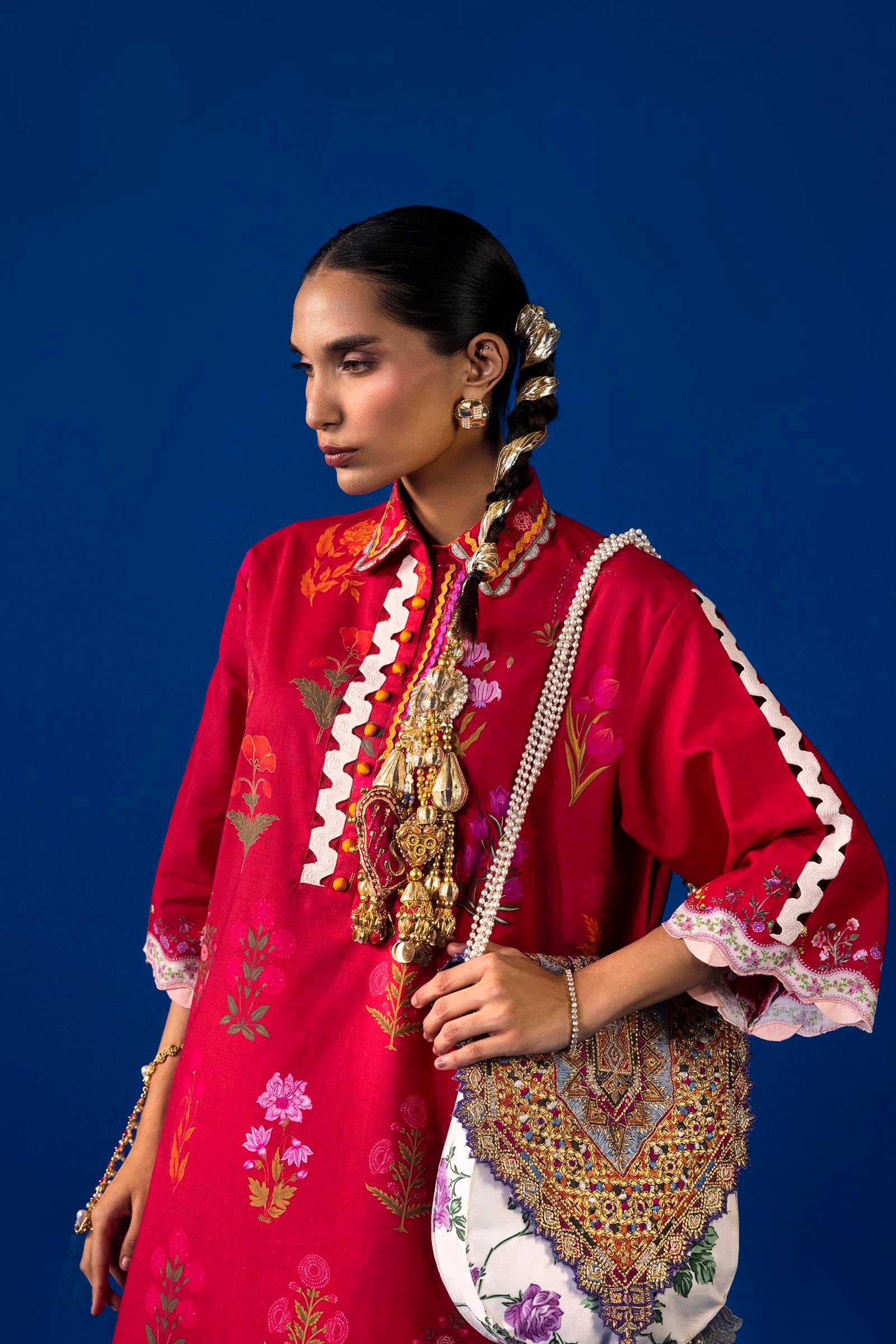 Unstitched 2 Piece Lawn Suit