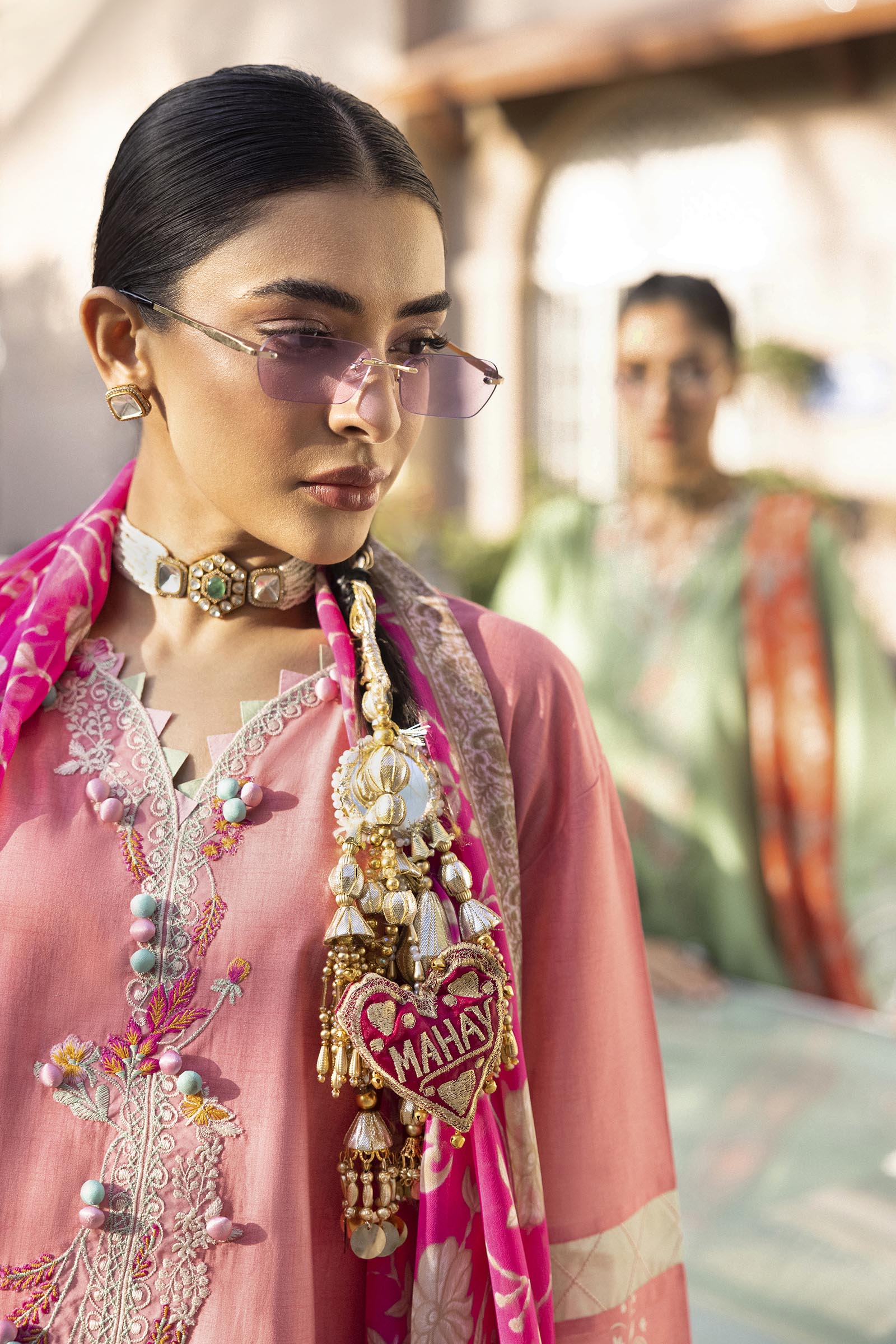 Unstitched 3 Piece Lawn Suit