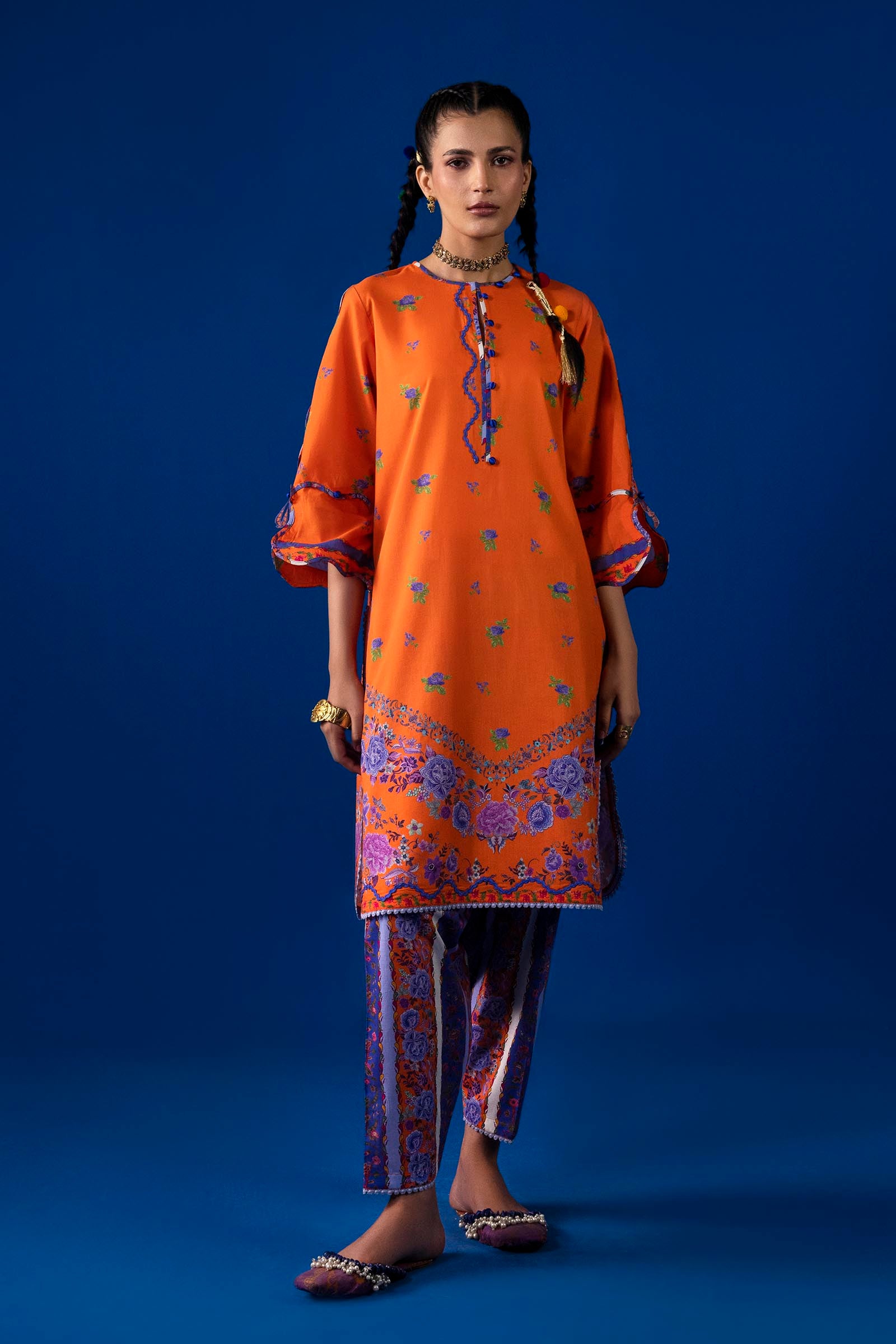 Sana Safinaz Unstitched 2 Piece Lawn Suit, view 1