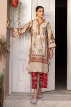 Unstitched 2 Piece Lawn Suit