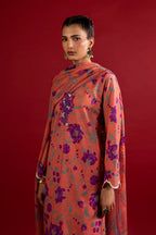 Unstitched 3 Piece Lawn Suit