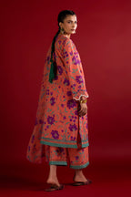 Unstitched 3 Piece Lawn Suit