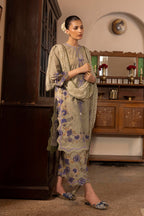 Unstitched 3 Piece Lawn Suit