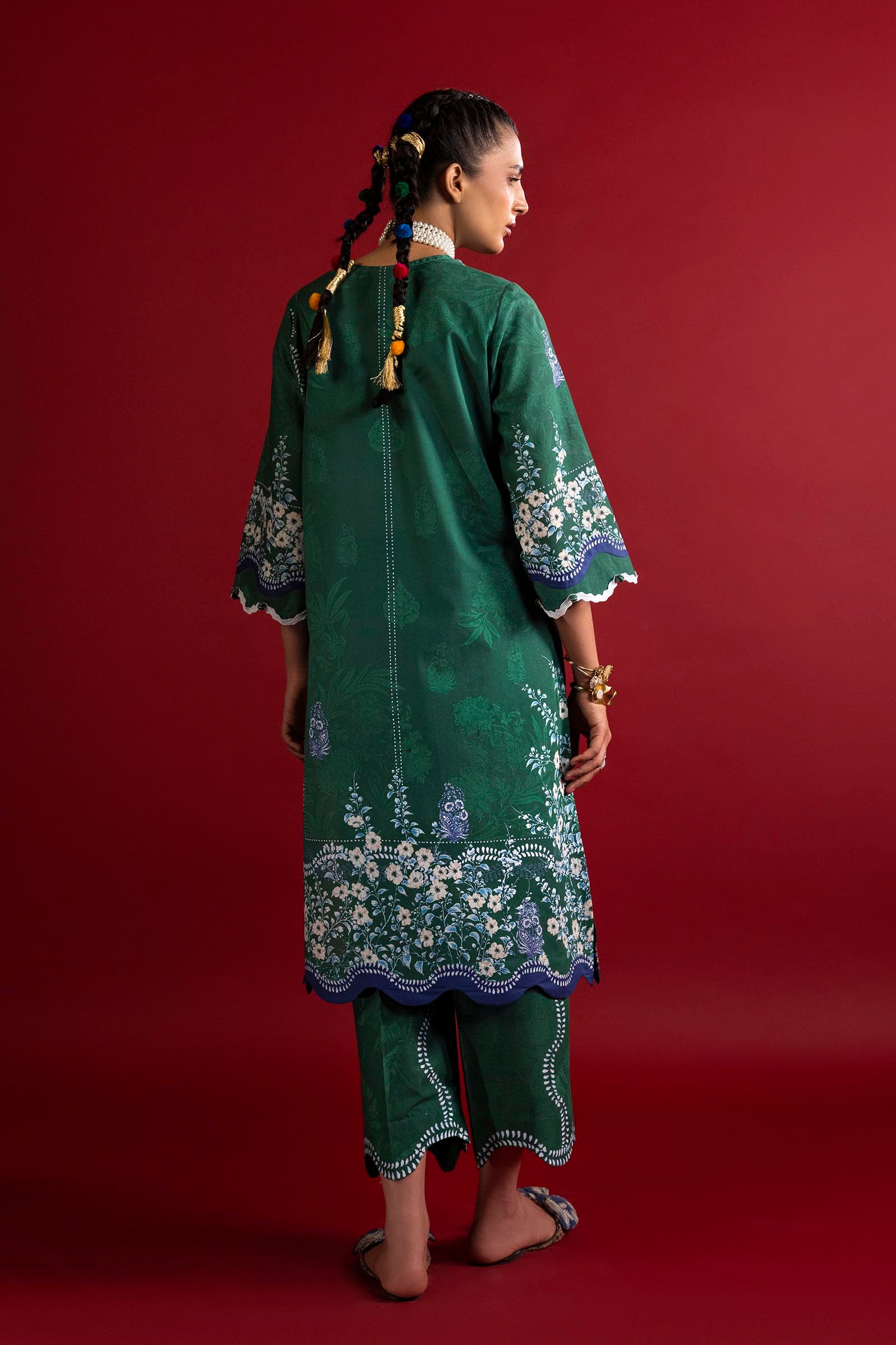 Unstitched 2 Piece Lawn Suit
