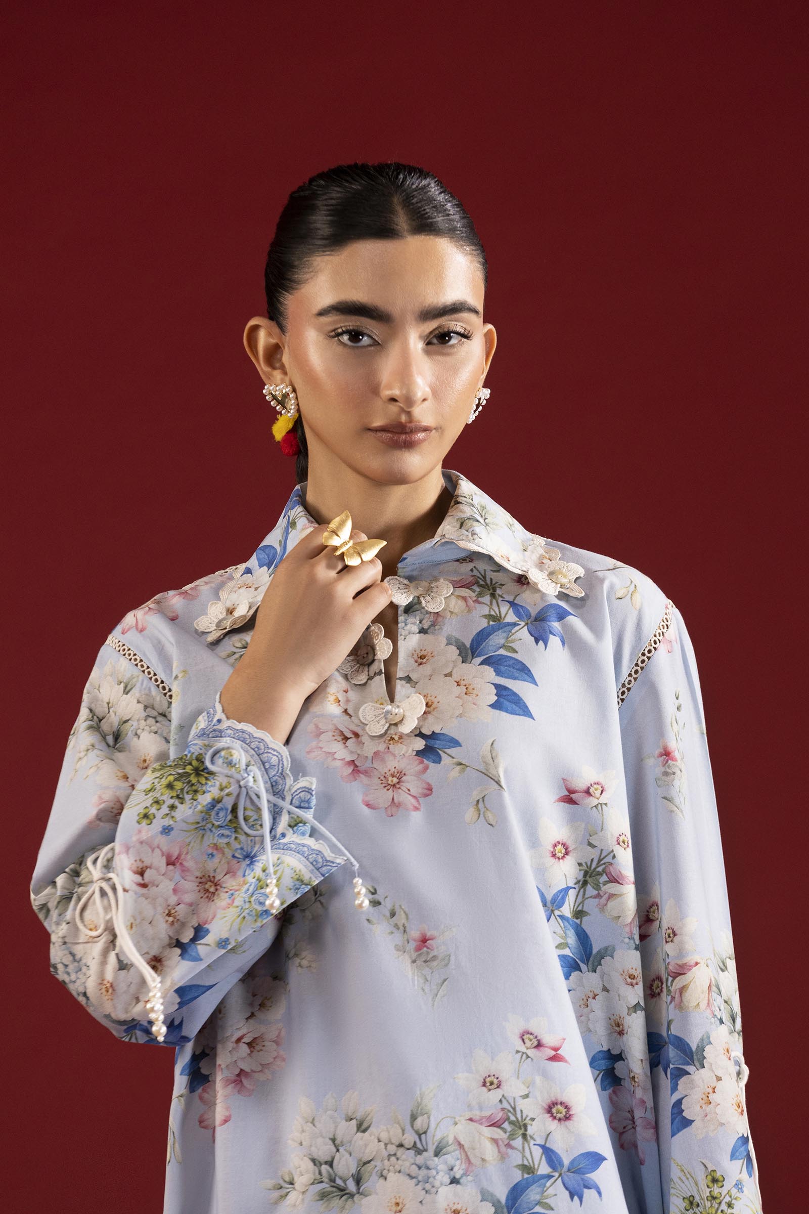 Unstitched Printed 2 Piece Lawn Suit