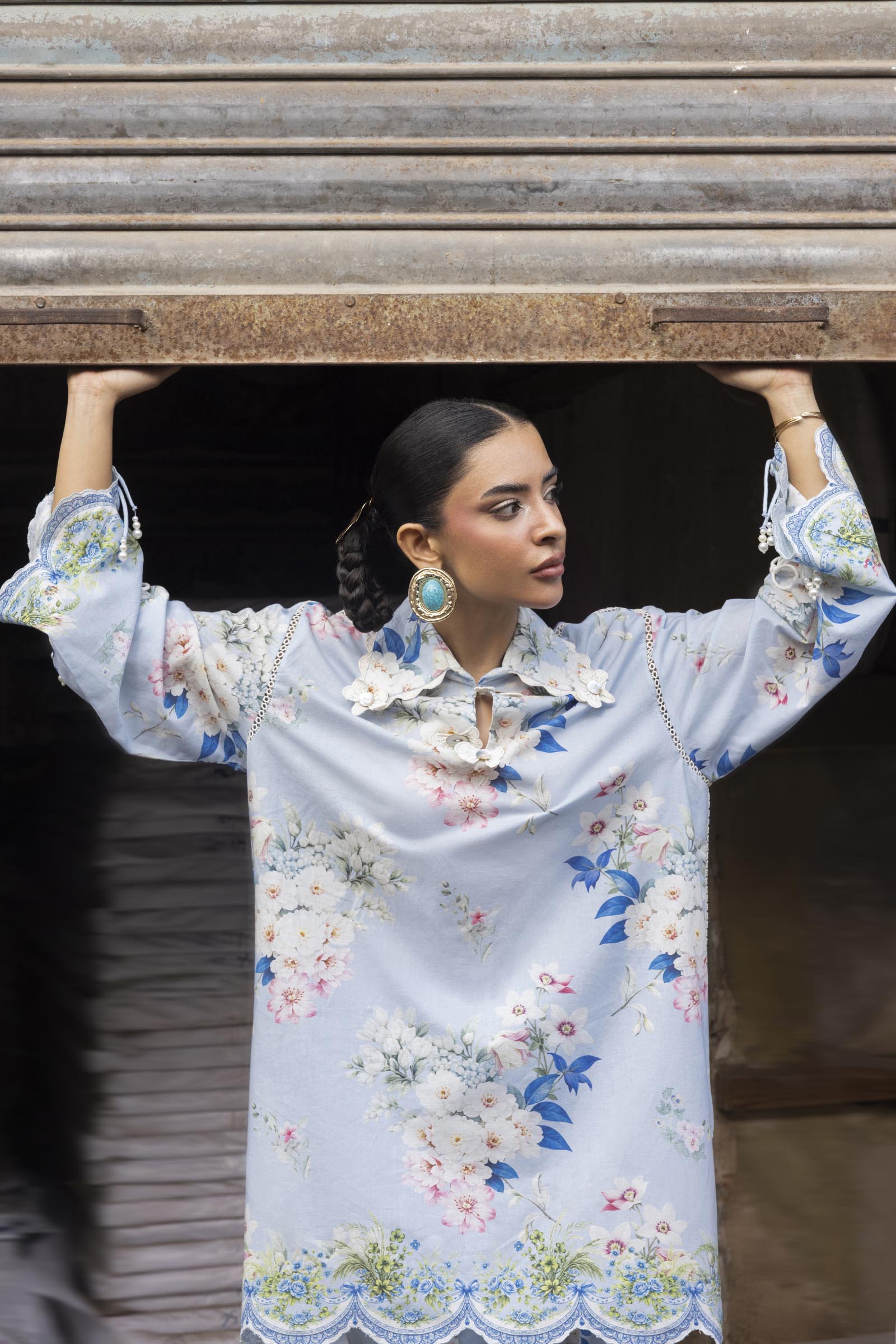 Unstitched Printed 2 Piece Lawn Suit