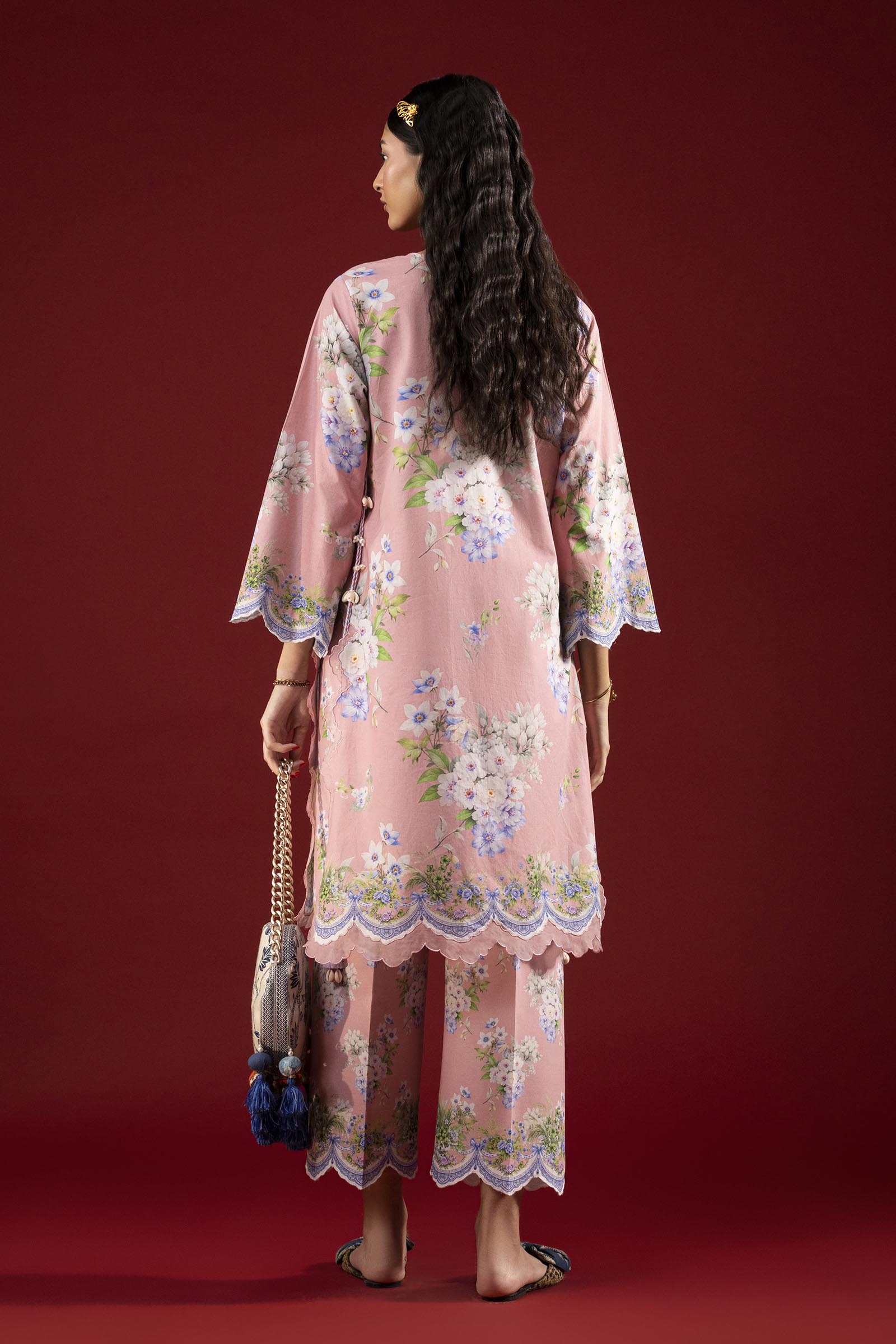 Unstitched Printed 2 Piece Lawn Suit