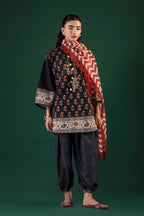 Unstitched Printed 3 Piece Lawn Suit