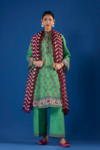 Unstitched Printed 3 Piece Lawn Suit