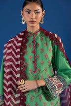 Unstitched Printed 3 Piece Lawn Suit