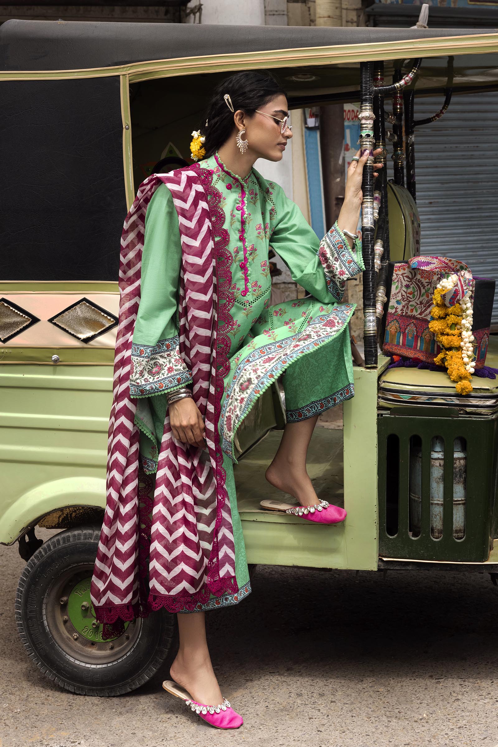 Unstitched Printed 3 Piece Lawn Suit
