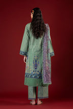 Unstitched Printed 3 Piece Lawn Suit