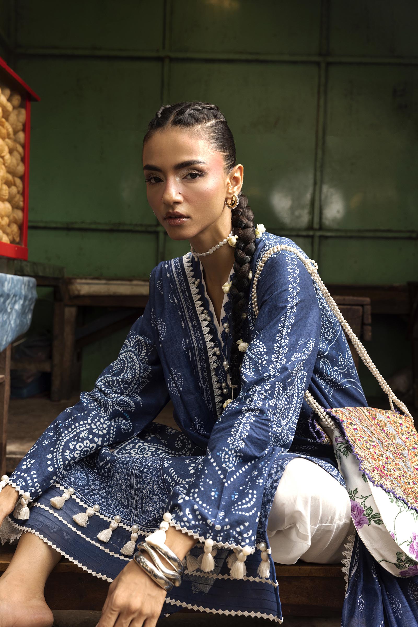 Unstitched Printed 2 Piece Lawn Suit