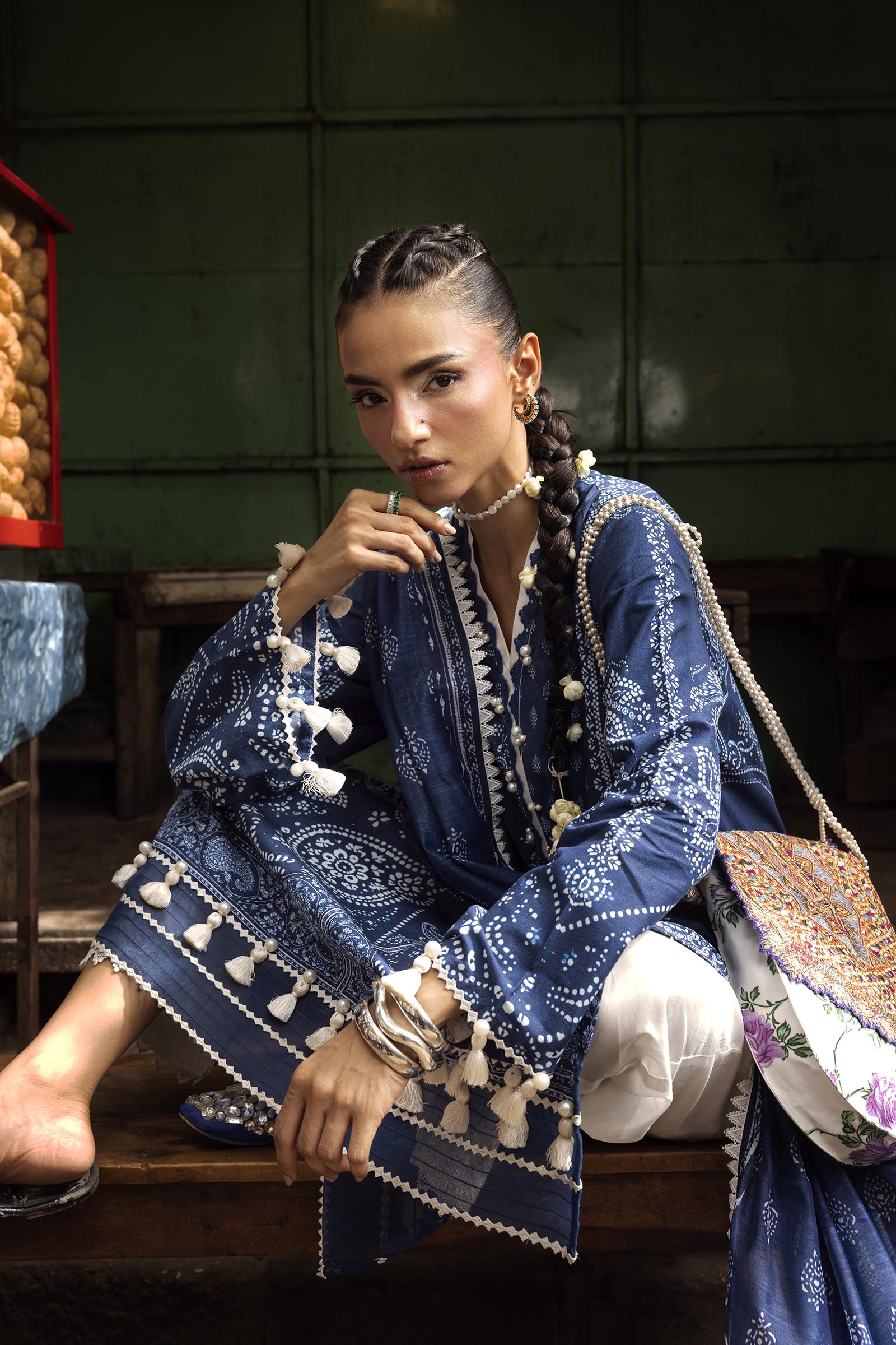 Unstitched Printed 2 Piece Lawn Suit