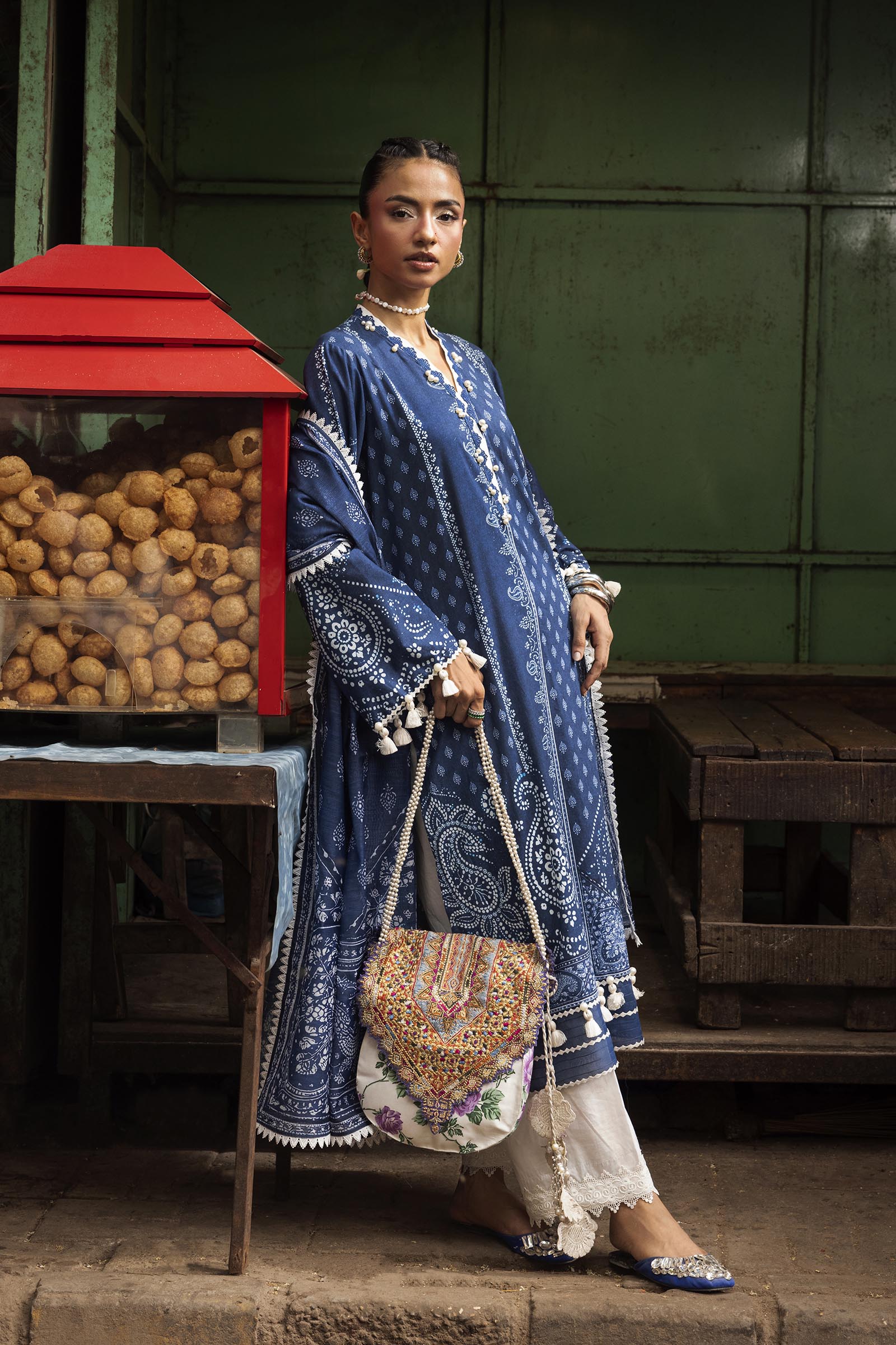 Unstitched Printed 2 Piece Lawn Suit