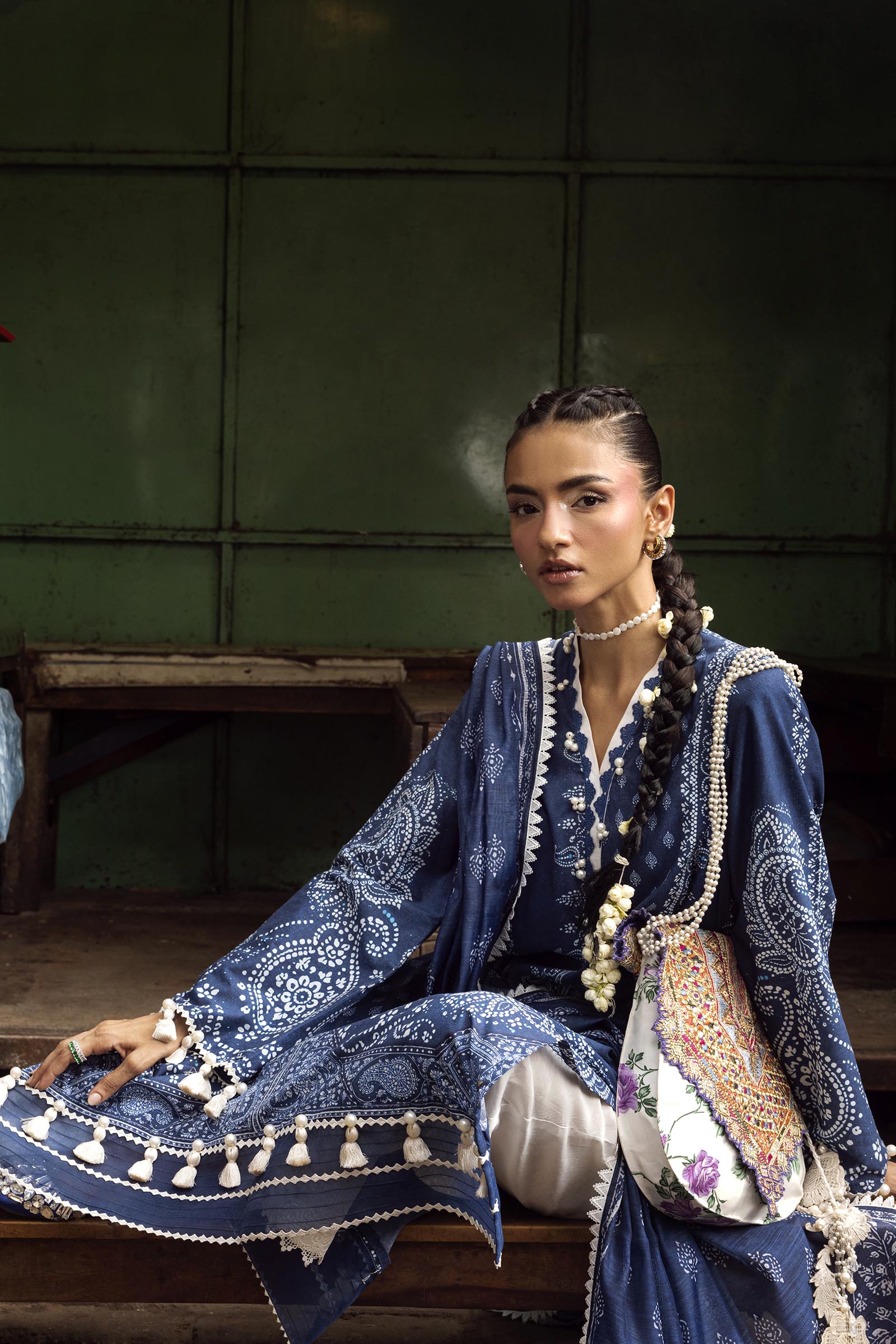 Unstitched Printed 2 Piece Lawn Suit