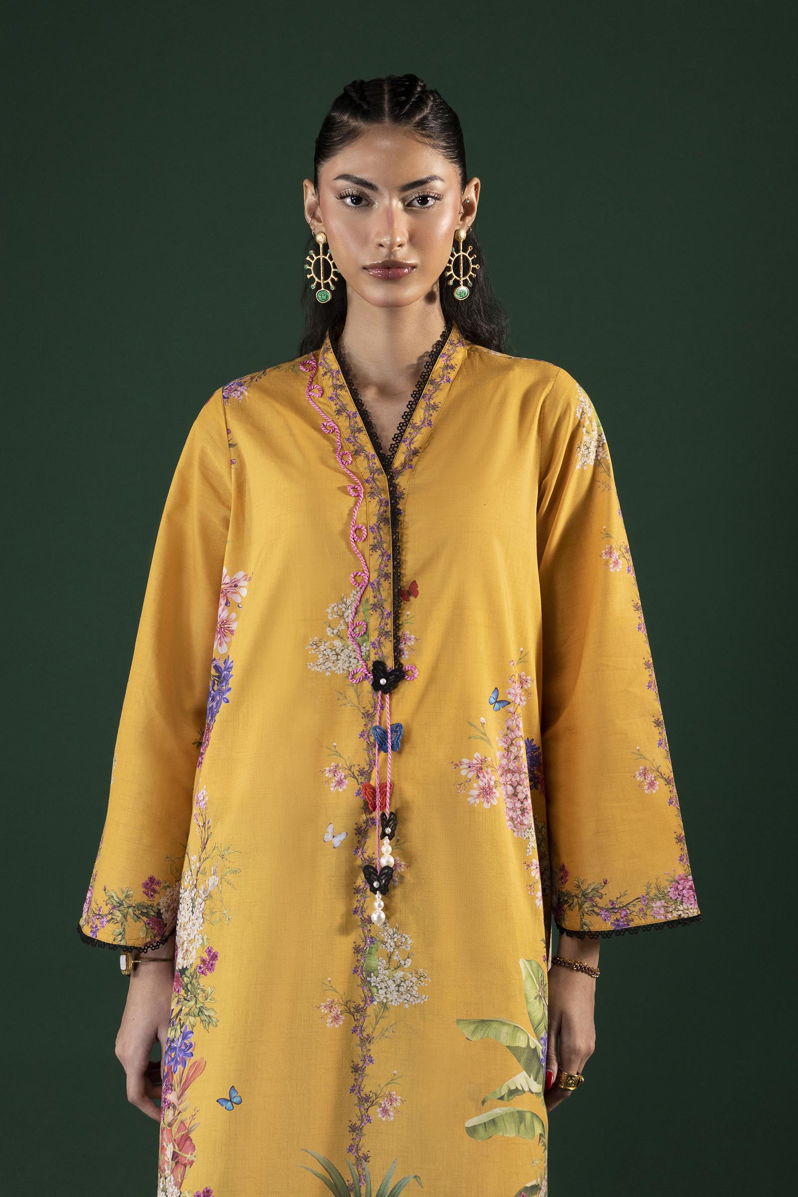 Unstitched Printed 2 Piece Lawn Suit