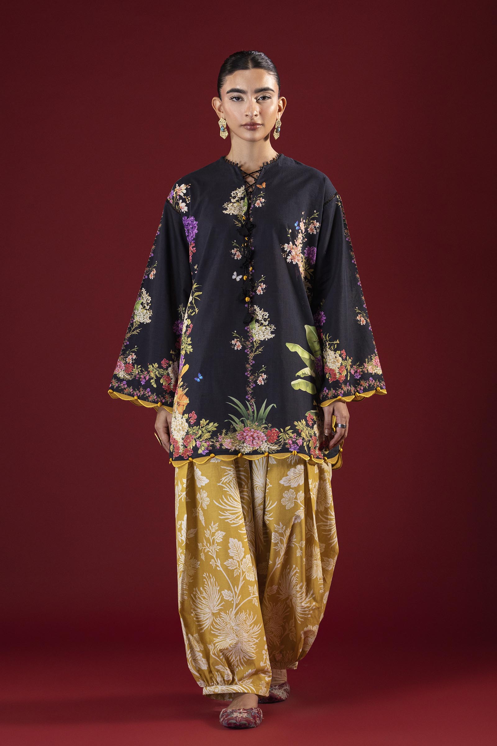 Unstitched Printed 2 Piece Lawn Suit