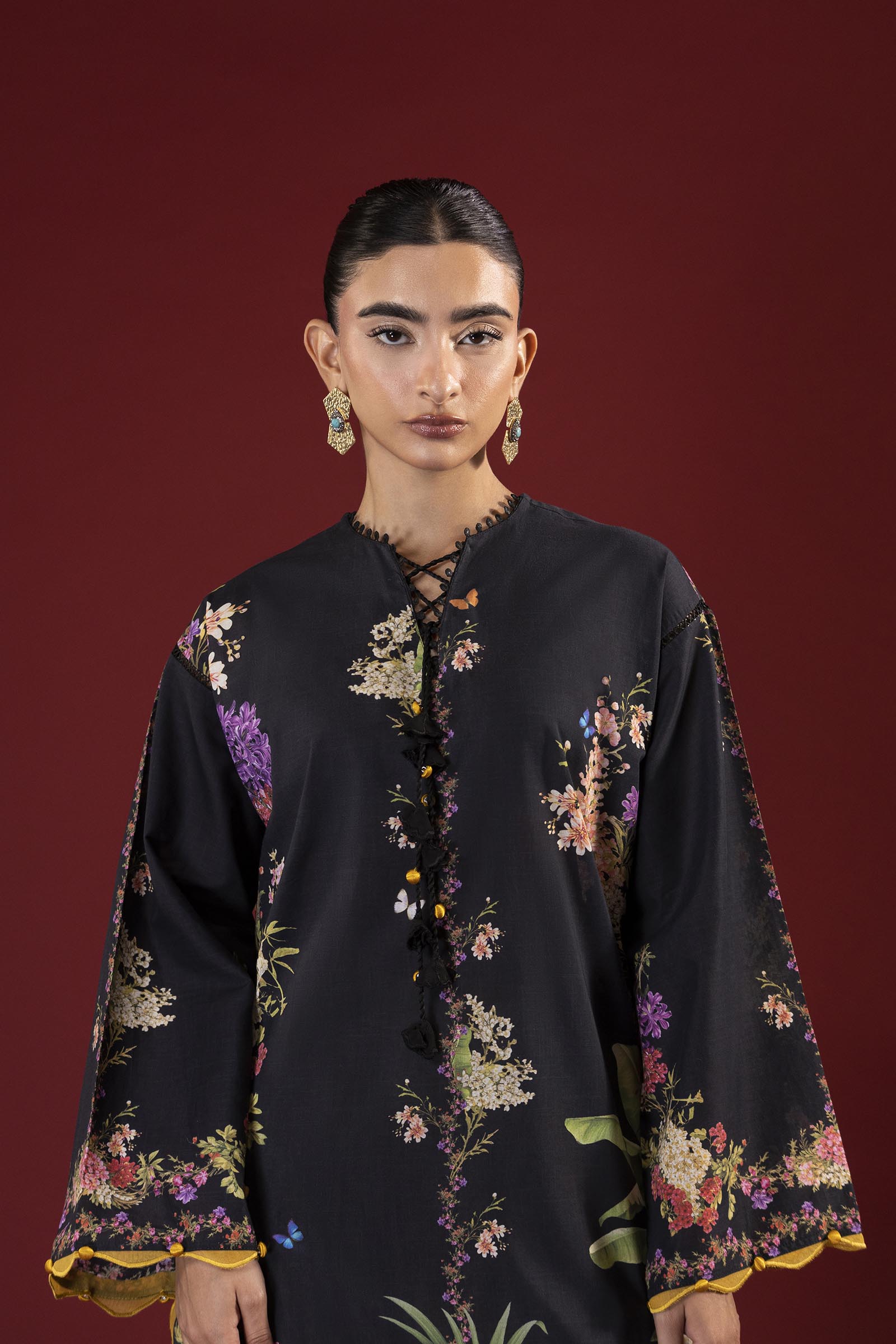 Unstitched Printed 2 Piece Lawn Suit