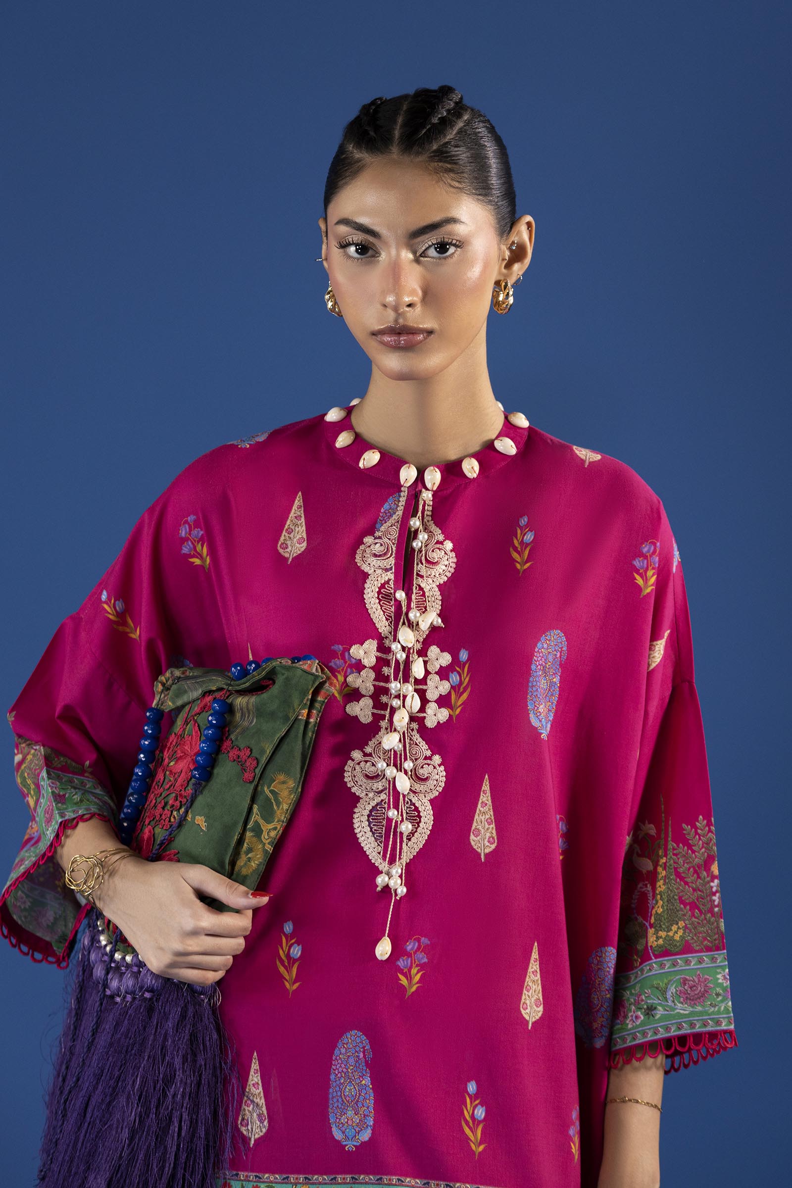 Unstitched Printed 2 Piece Lawn Suit