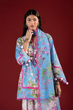 Unstitched Printed 3 Piece Lawn Suit
