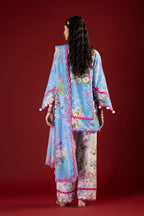 Unstitched Printed 3 Piece Lawn Suit